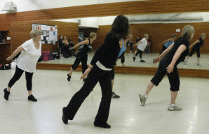 Zumba class at Gosling Sports Park, Hertfordshire