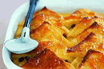 Delicious bread and butter pudding Bread and butter pudding