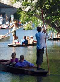 Punting on The Cam © Pintail Media Punting on The Cam © Pintail Media