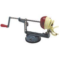 Apple corer and peeler